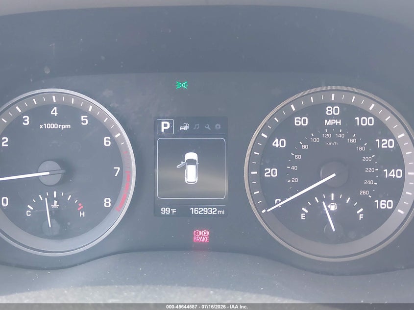 2017 Hyundai Tucson VIN KM8J3CA44HU499111 IAAI salvage auction — SIDE, Clear - Dealer Only (California), sold $775 on 2026-07-22 (photo 7)