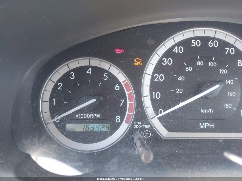 2004 Toyota Sienna VIN 5TDZA23C44S217382 IAAI salvage auction — NORMAL WEAR, Clear - Dealer Only (California), sold $625 on 2026-07-29 (photo 7)