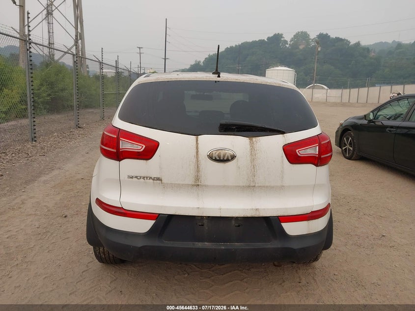2013 Kia Sportage VIN KNDPBCA24D7432243 IAAI salvage auction — NORMAL WEAR, Clear (Pennsylvania), sold $1,550 on 2026-07-28 (photo 6)