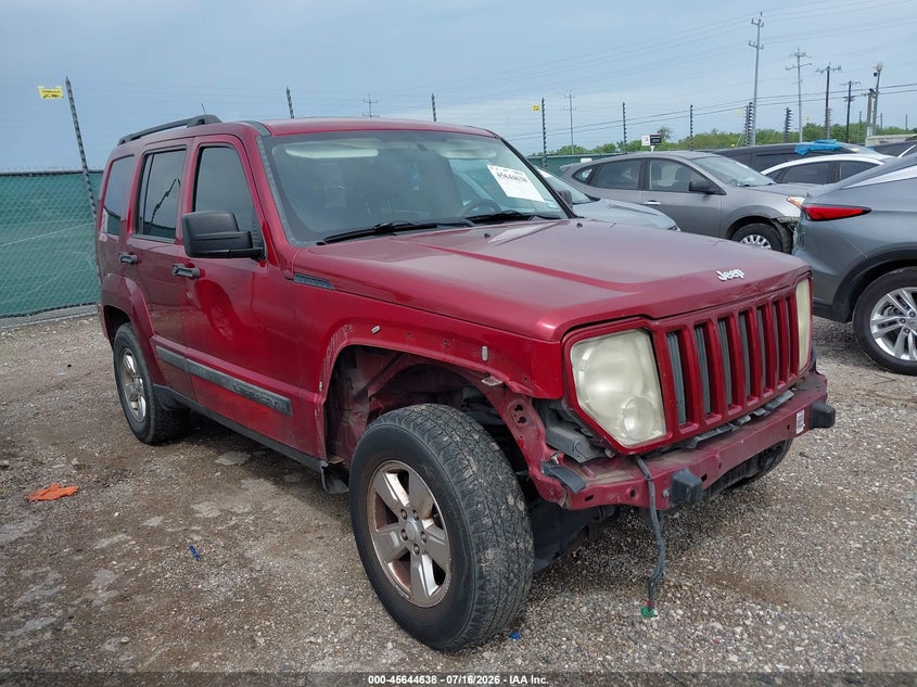 2011 Jeep Liberty VIN 1J4PN2GK8BW577744 IAAI salvage auction — FRONT END, Original (Texas), sold $875 on 2026-10-05 (photo 1)