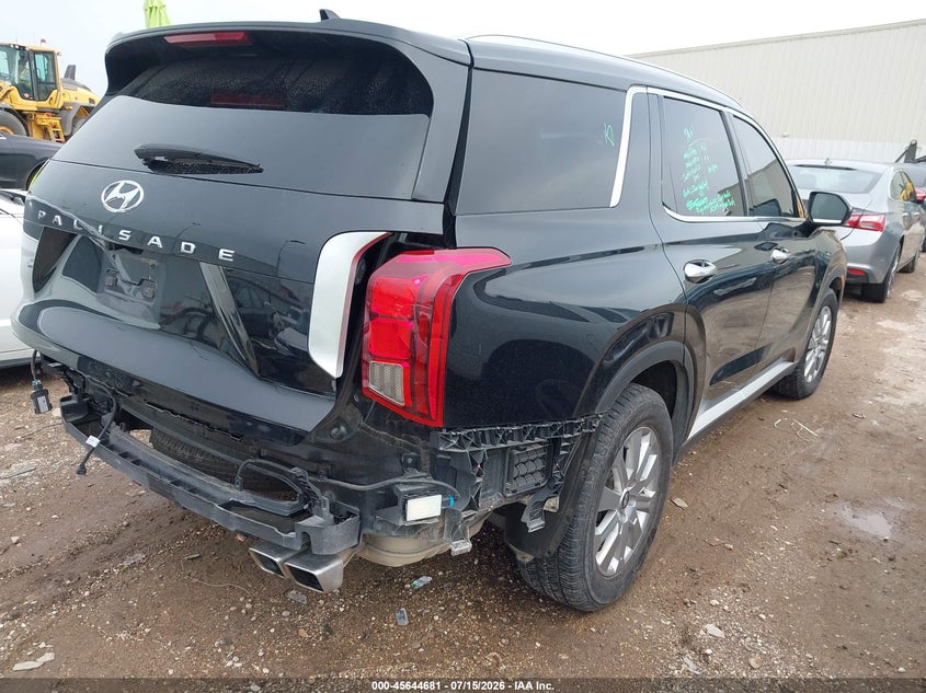 2024 Hyundai Palisade VIN KM8R24GE6RU720141 IAAI salvage auction — REAR END, Enterprise Vehicles Clear Only (Florida), sold $13,600 on 2026-07-22 (photo 4)