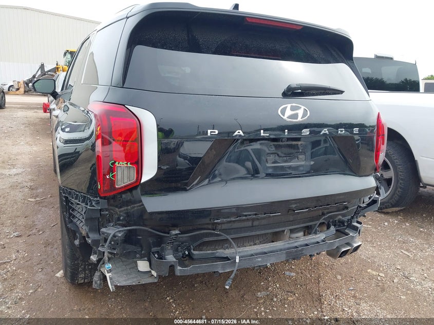 2024 Hyundai Palisade VIN KM8R24GE6RU720141 IAAI salvage auction — REAR END, Enterprise Vehicles Clear Only (Florida), sold $13,600 on 2026-07-22 (photo 6)