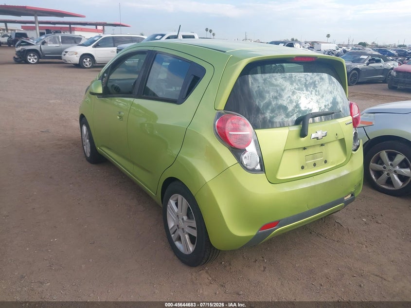 2014 Chevrolet Spark VIN KL8CB6S9XEC419929 IAAI salvage auction — NORMAL WEAR, Clear-Dealer Only (Arizona), sold $25 on 2026-07-28 (photo 3)
