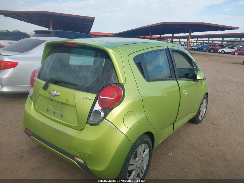 2014 Chevrolet Spark VIN KL8CB6S9XEC419929 IAAI salvage auction — NORMAL WEAR, Clear-Dealer Only (Arizona), sold $25 on 2026-07-28 (photo 4)