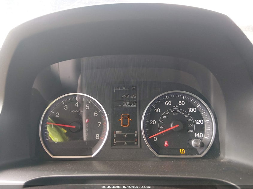 2008 Honda Cr-v VIN JHLRE38358C050334 IAAI salvage auction — RIGHT FRONT, Salvage (Arizona), sold $1,400 on 2026-07-25 (photo 7)