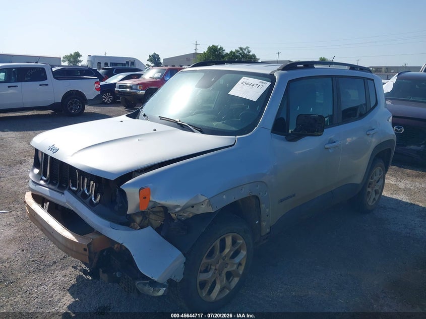 2017 Jeep Renegade VIN ZACCJBBBXHPE64729 IAAI salvage auction — FRONT END, Clear-Dealer Only (Oklahoma), sold $25 on 2026-07-28 (photo 2)