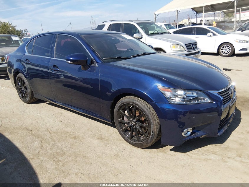 2013 Lexus Gs VIN JTHBE1BL2D5000774 IAAI salvage auction — LEFT SIDE, Salvage (California), sold $2,550 on 2026-07-29 (photo 1)