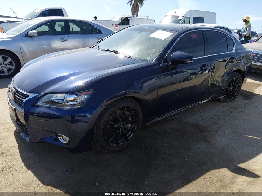 2013 Lexus Gs VIN JTHBE1BL2D5000774 IAAI salvage auction — LEFT SIDE, Salvage (California), sold $2,550 on 2026-07-29 (photo 2)