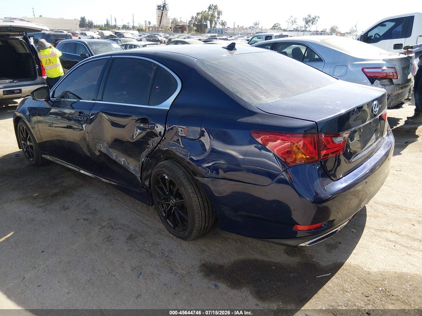 2013 Lexus Gs VIN JTHBE1BL2D5000774 IAAI salvage auction — LEFT SIDE, Salvage (California), sold $2,550 on 2026-07-29 (photo 3)