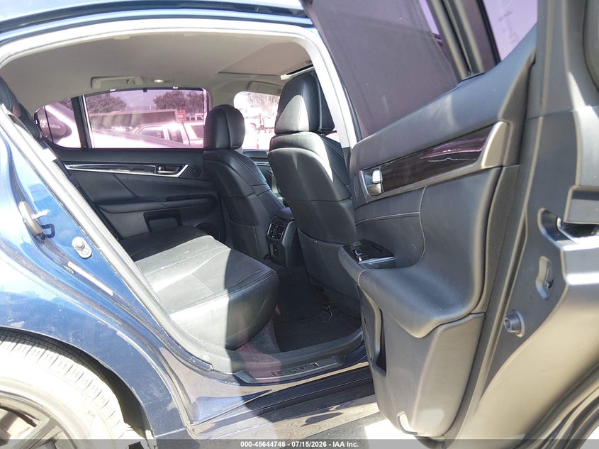 2013 Lexus Gs VIN JTHBE1BL2D5000774 IAAI salvage auction — LEFT SIDE, Salvage (California), sold $2,550 on 2026-07-29 (photo 8)