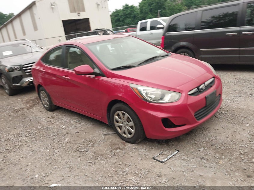 2012 Hyundai Accent VIN KMHCT4AE5CU195351 IAAI salvage auction — NORMAL WEAR, Clear (New York), sold $25 on 2026-07-28 (photo 1)