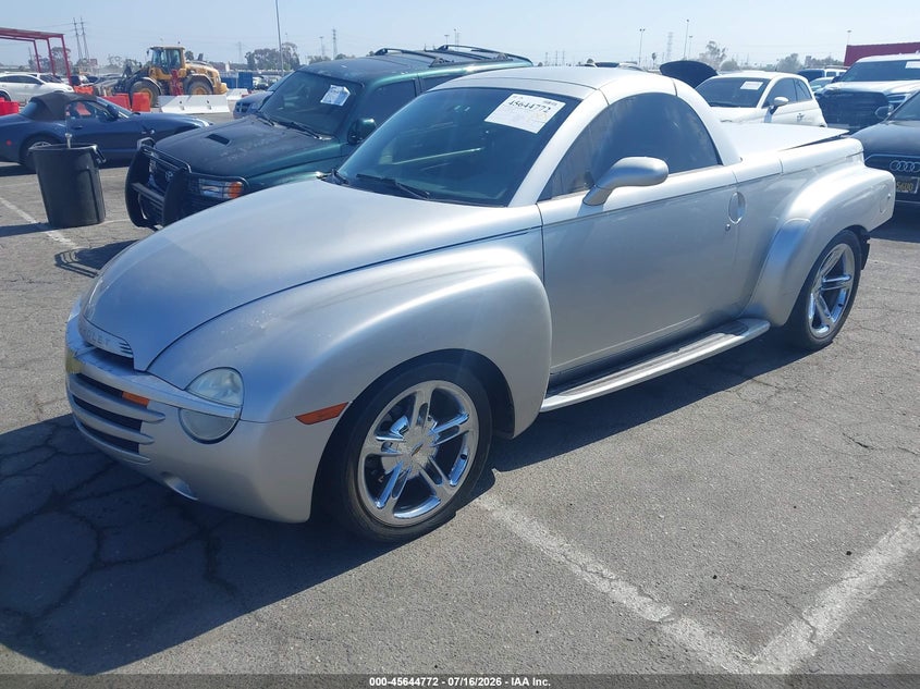 2005 Chevrolet Ssr VIN 1GCES14H85B117908 IAAI salvage auction — REAR END, Salvage (California), sold $10,075 on 2026-08-13 (photo 2)