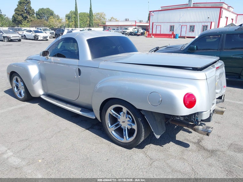 2005 Chevrolet Ssr VIN 1GCES14H85B117908 IAAI salvage auction — REAR END, Salvage (California), sold $10,075 on 2026-08-13 (photo 3)