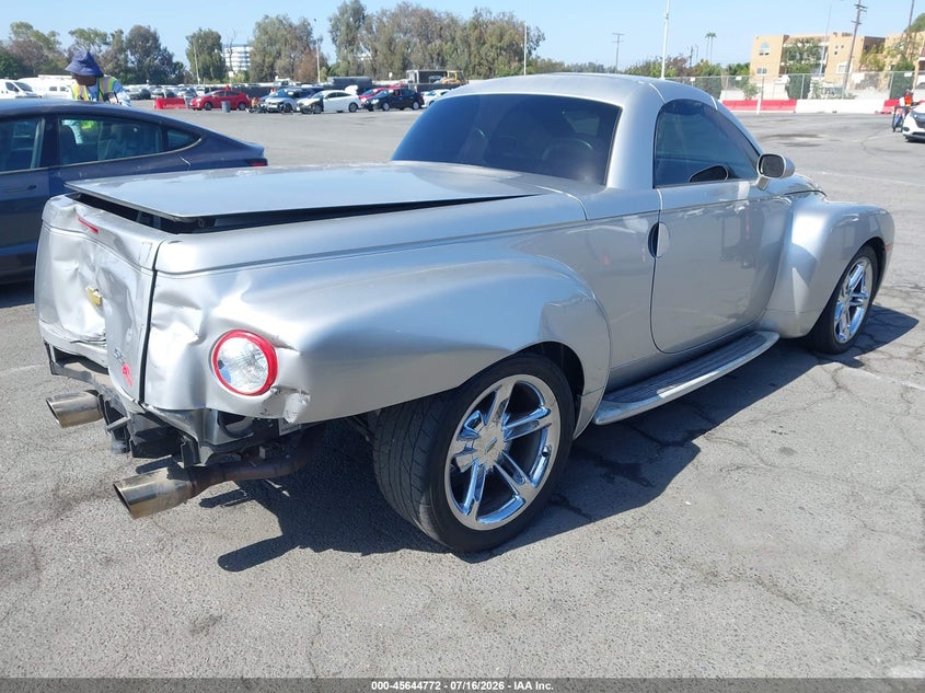 2005 Chevrolet Ssr VIN 1GCES14H85B117908 IAAI salvage auction — REAR END, Salvage (California), sold $10,075 on 2026-08-13 (photo 4)