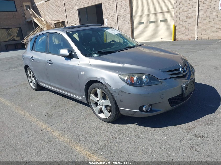 2005 Mazda 3 VIN JM1BK343751257733 IAAI salvage auction — NORMAL WEAR, Clear - Dealer Only (California), sold $25 on 2026-07-29 (photo 1)