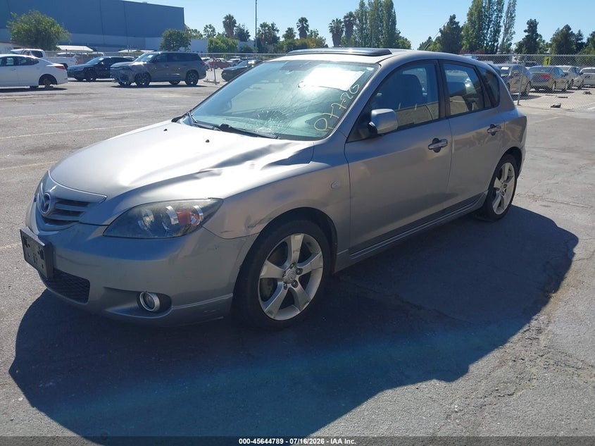 2005 Mazda 3 VIN JM1BK343751257733 IAAI salvage auction — NORMAL WEAR, Clear - Dealer Only (California), sold $25 on 2026-07-29 (photo 2)