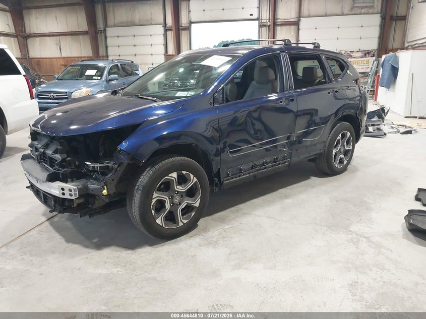 2018 Honda Cr-v VIN 7FARW2H83JE033156 IAAI salvage auction — SIDE, Salvage Title, sold $6,000 on 2026-08-02 (photo 2)