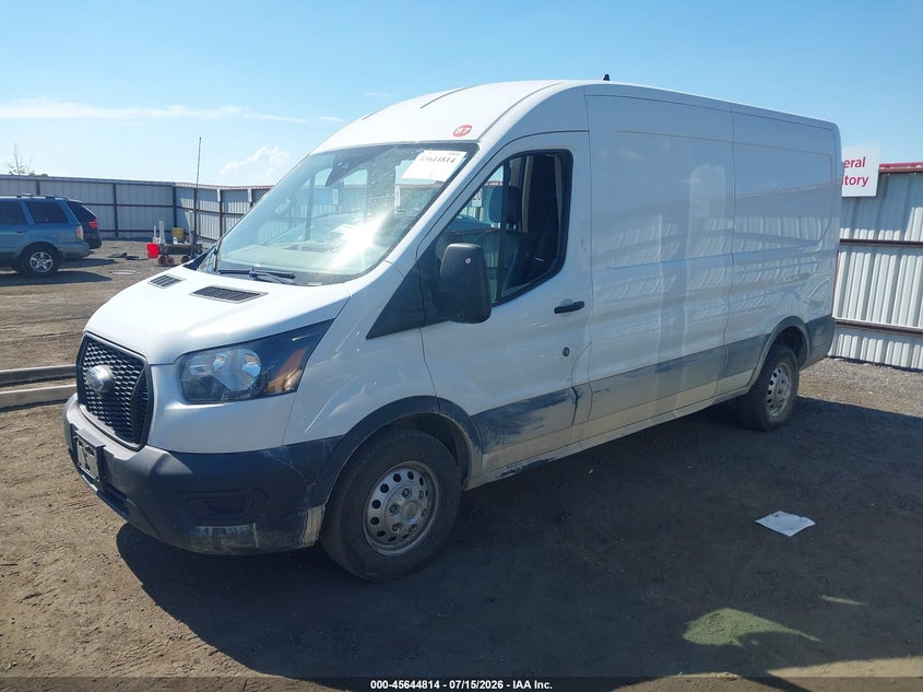 2023 Ford Transit VIN 1FTBR2C84PKA42276 IAAI salvage auction — NORMAL WEAR, Enterprise Vehicles Clear Only (Washington), sold $11,200 on 2026-07-18 (photo 2)