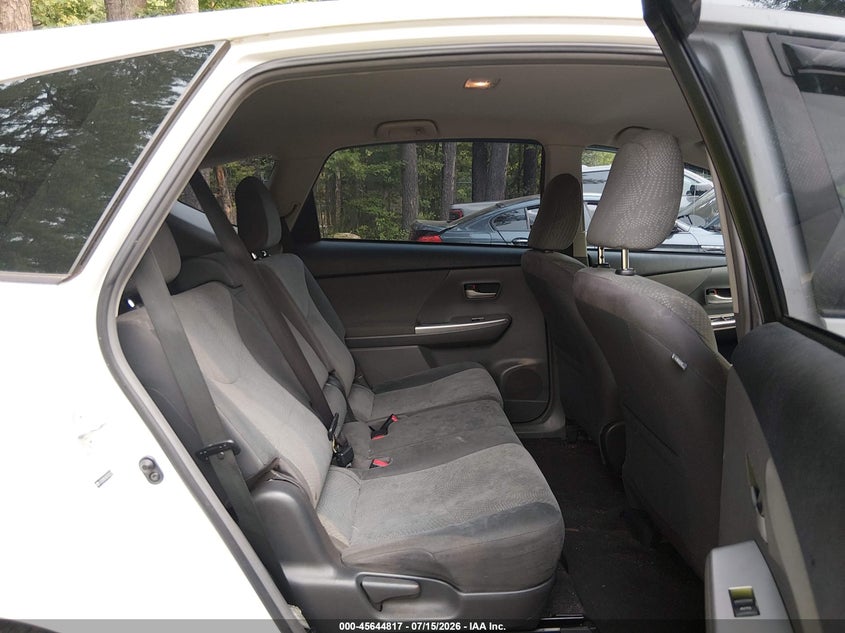 2012 Toyota Prius v VIN JTDZN3EUXC3025139 IAAI salvage auction — NORMAL WEAR, Clear (Virginia), sold $1,150 on 2026-07-21 (photo 8)