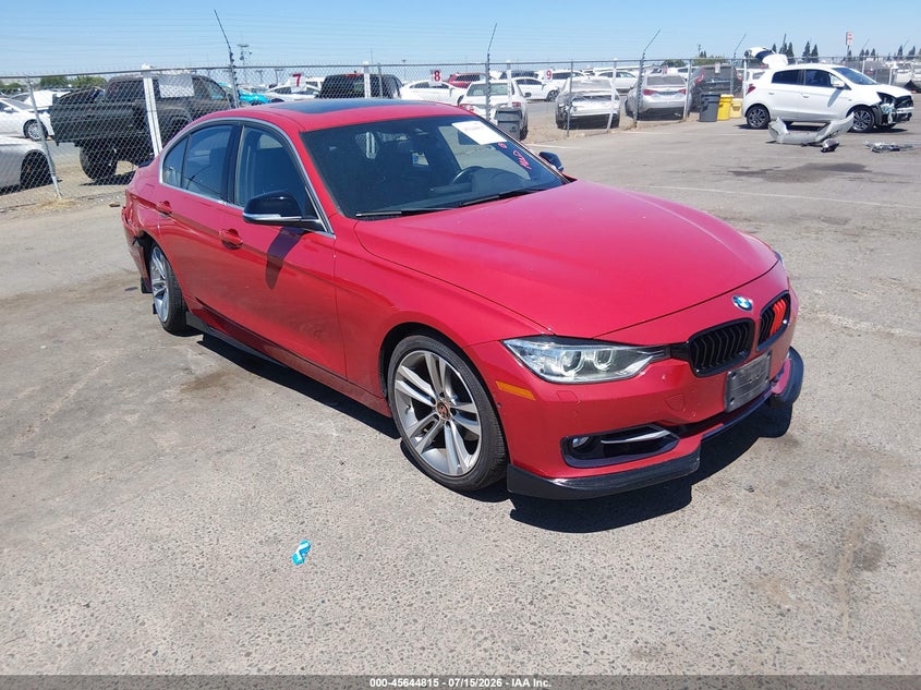 2015 BMW 3er VIN WBA3A5C54FF453653 IAAI salvage auction — RIGHT REAR, Salvage (California), sold $2,150 on 2026-07-29 (photo 1)