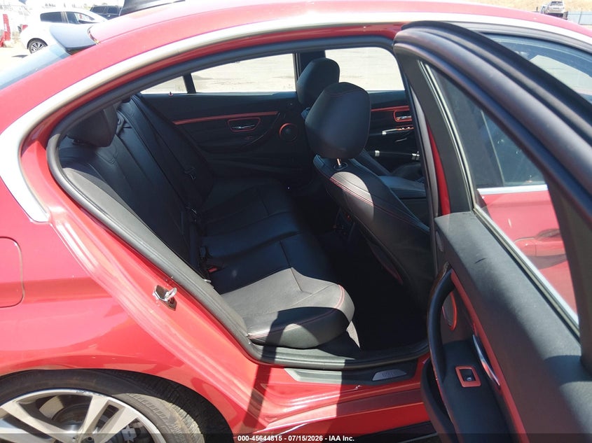 2015 BMW 3er VIN WBA3A5C54FF453653 IAAI salvage auction — RIGHT REAR, Salvage (California), sold $2,150 on 2026-07-29 (photo 8)
