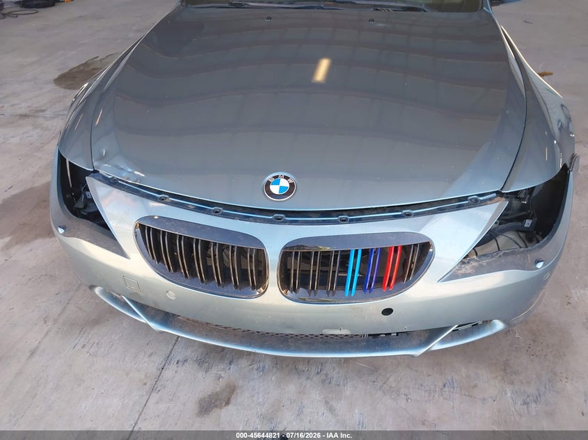 2006 BMW 6 series VIN WBAEK13416CN75796 IAAI salvage auction — NORMAL WEAR, Salvage Title - Dealer (California), sold $375 on 2026-08-04 (photo 6)