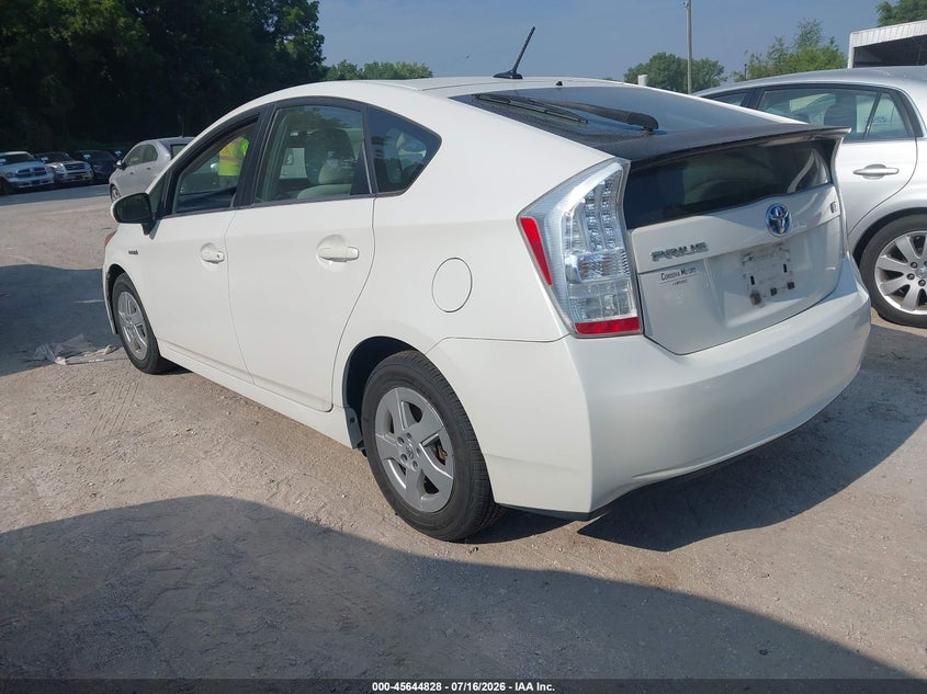 2010 Toyota Prius VIN JTDKN3DU5A0011795 IAAI salvage auction — NORMAL WEAR, Clear (Kansas), sold $325 on 2026-07-22 (photo 3)
