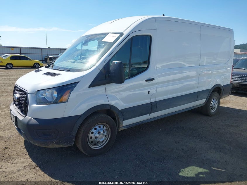 2023 Ford Transit VIN 1FTBR2C87PKB37981 IAAI salvage auction — LEFT FRONT, Enterprise Vehicles Clear Only (Washington), sold $15,600 on 2026-07-19 (photo 2)