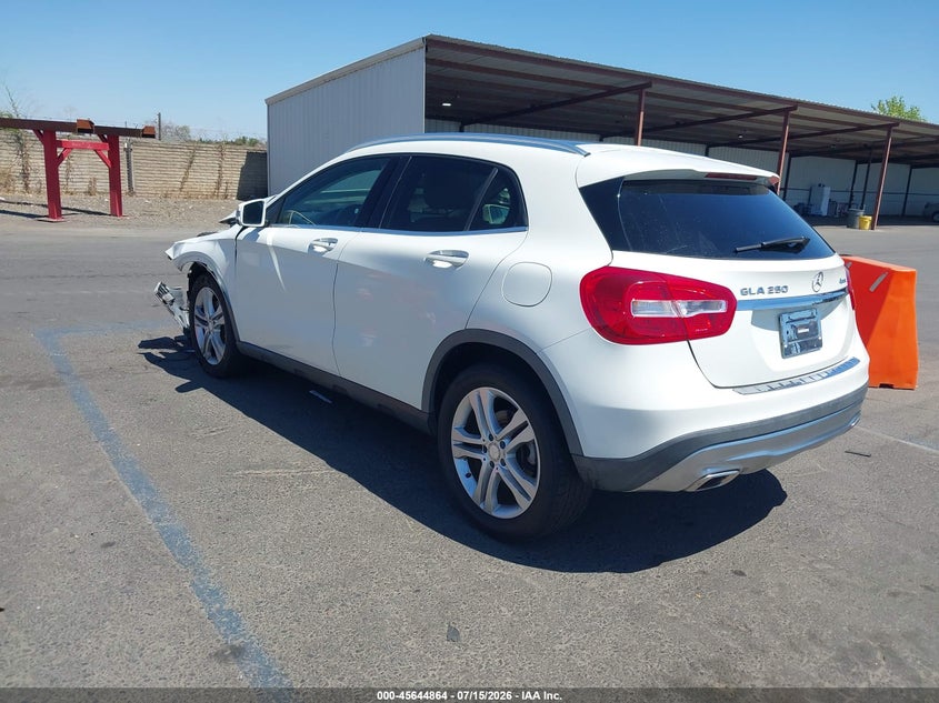 2016 Mercedes-benz Gla-klasse VIN WDCTG4GB3GJ232775 IAAI salvage auction — FRONT END, Salvage (California), sold $2,250 on 2026-08-19 (photo 3)