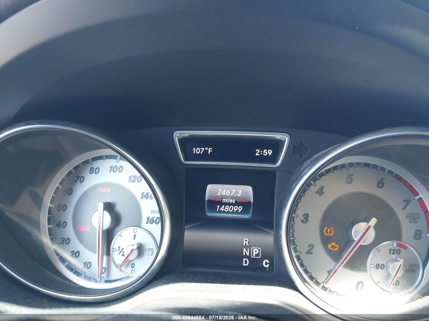 2016 Mercedes-benz Gla-klasse VIN WDCTG4GB3GJ232775 IAAI salvage auction — FRONT END, Salvage (California), sold $2,250 on 2026-08-19 (photo 7)