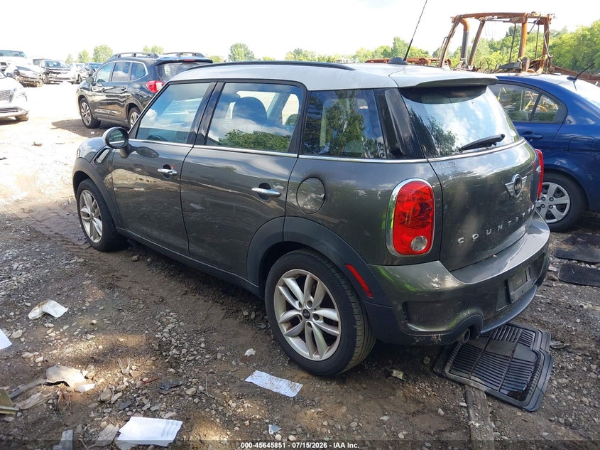 2014 Mini Countryman VIN WMWZC3C54EWP51837 IAAI salvage auction — NORMAL WEAR, Clear (Tennessee), sold $425 on 2026-07-30 (photo 3)