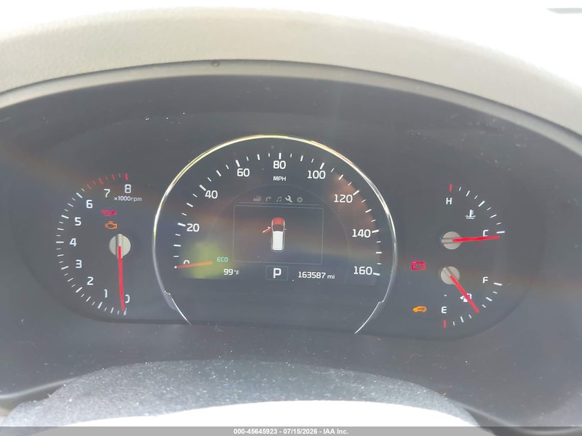 2016 Kia Sorento VIN 5XYPKDA56GG073873 IAAI salvage auction — NORMAL WEAR, Clear (Maryland), sold $575 on 2026-07-23 (photo 7)