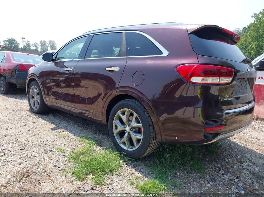 2016 Kia Sorento VIN 5XYPKDA56GG073873 IAAI salvage auction — NORMAL WEAR, Clear (Maryland), sold $575 on 2026-07-23 (photo 3)