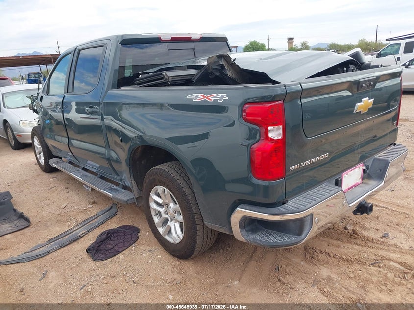 2026 Chevrolet Silverado 1500 VIN 1GCUKDEDXTZ258203 IAAI salvage auction — FRONT END, Clear (Arizona), sold $15,100 on 2026-07-30 (photo 3)