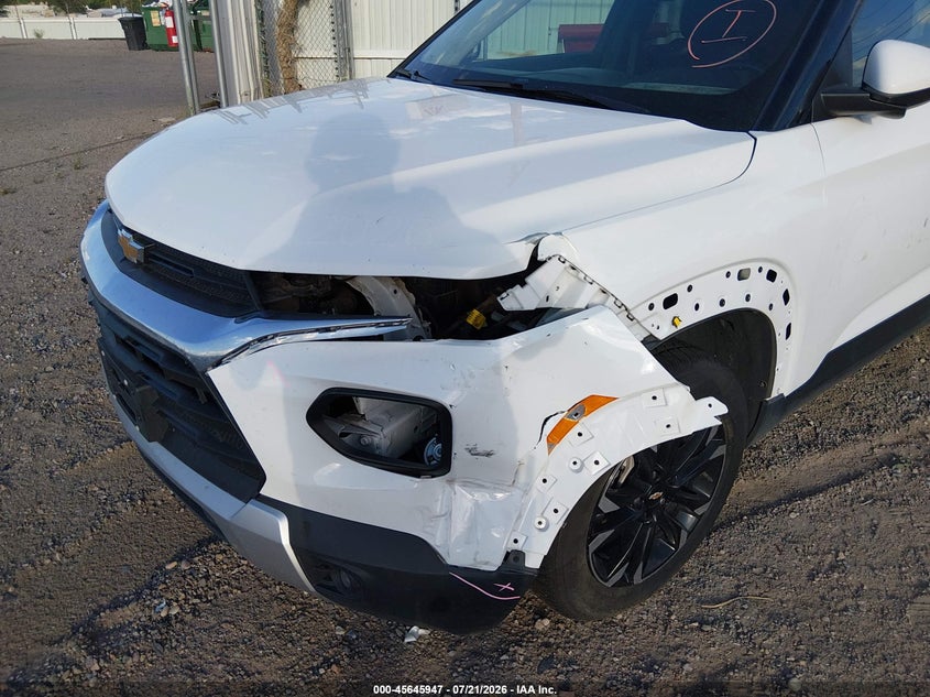 2023 Chevrolet Trailblazer VIN KL79MRSL6PB038903 IAAI salvage auction — FRONT END, Clear (New Mexico), sold $1,250 on 2026-07-29 (photo 6)