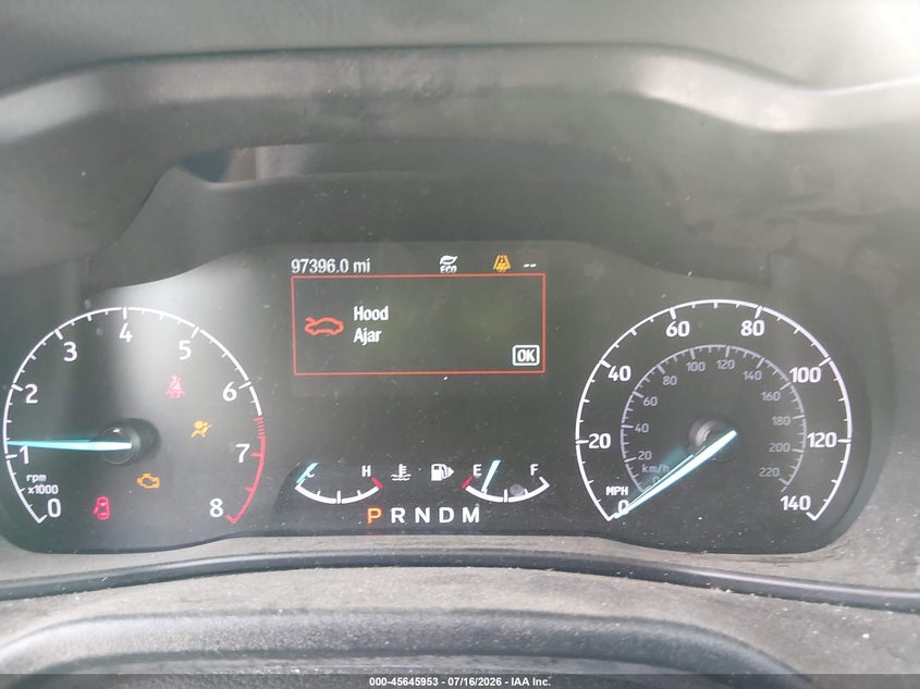 2020 Ford Transit connect VIN NM0LS7E26L1457580 IAAI salvage auction — FRONT END, Regular Certificate (Iowa), sold $25 on 2026-07-28 (photo 7)