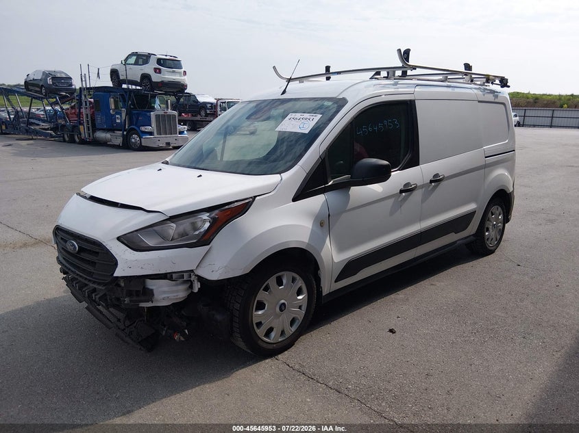 2020 Ford Transit connect VIN NM0LS7E26L1457580 IAAI salvage auction — FRONT END, Regular Certificate (Iowa), sold $25 on 2026-07-28 (photo 2)