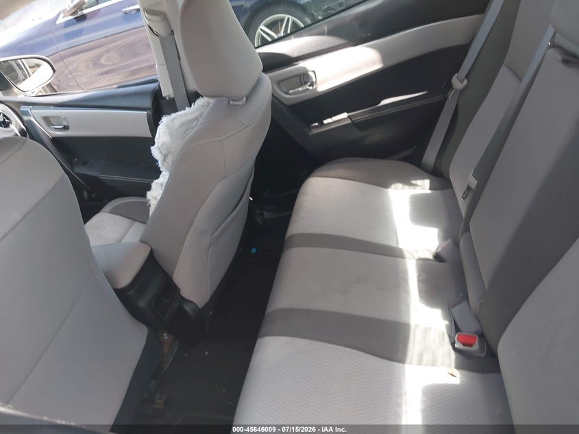 2018 Toyota Corolla VIN 5YFBURHE6JP853124 IAAI salvage auction — NORMAL WEAR, Clear (Florida), sold $1,600 on 2026-07-30 (photo 8)