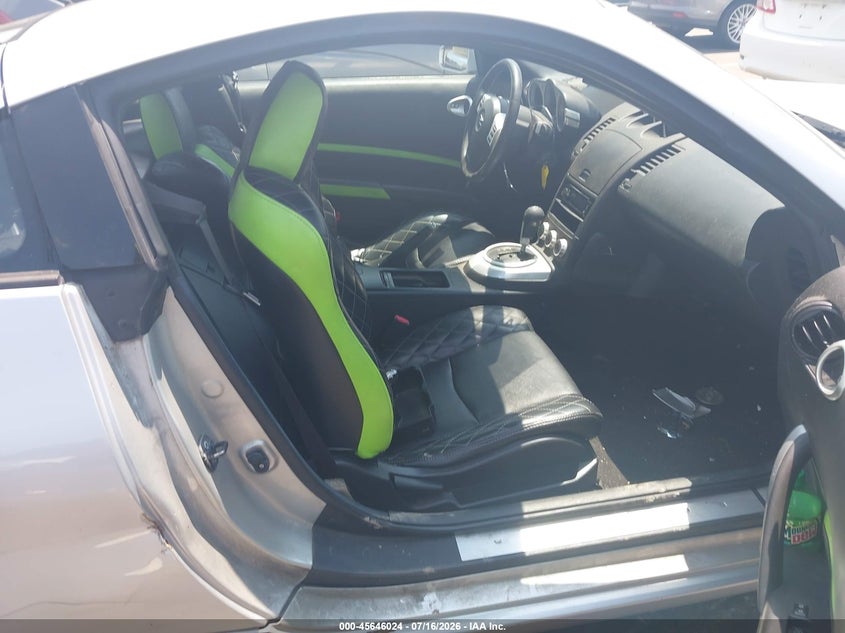 2007 Nissan 350z VIN JN1BZ34D07M503224 IAAI salvage auction — SIDE, Repossession Paperwork (North Carolina), sold $75 on 2026-07-22 (photo 5)