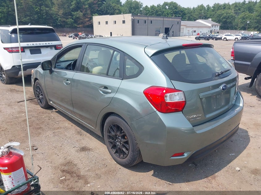 2014 Subaru Impreza VIN JF1GPAA61E8231183 IAAI salvage auction — NORMAL WEAR, Clear (Massachusetts), sold $1,800 on 2026-07-31 (photo 3)