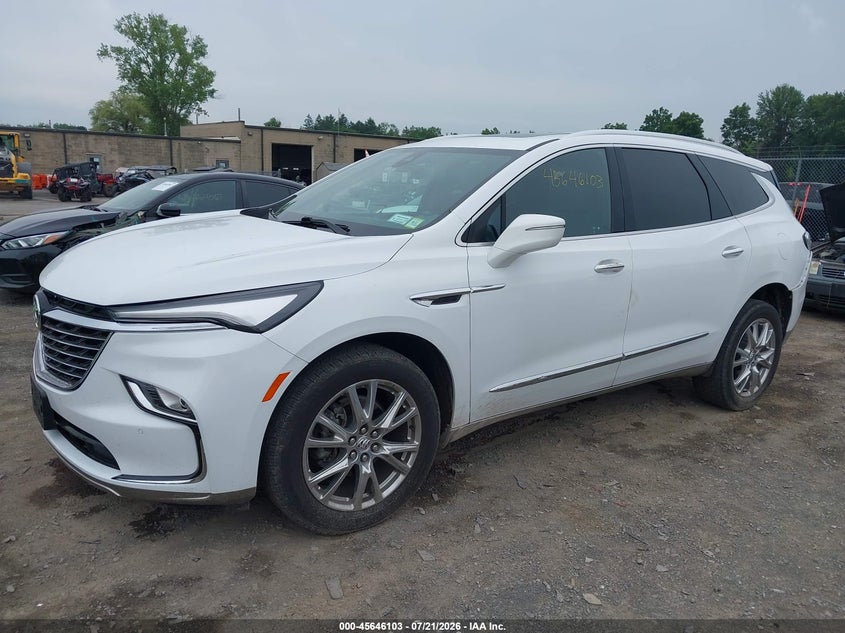 2023 Buick Enclave VIN 5GAEVAKWXPJ182455 IAAI salvage auction — REAR END, Mv-907A (New York), sold $7,700 on 2026-07-24 (photo 2)