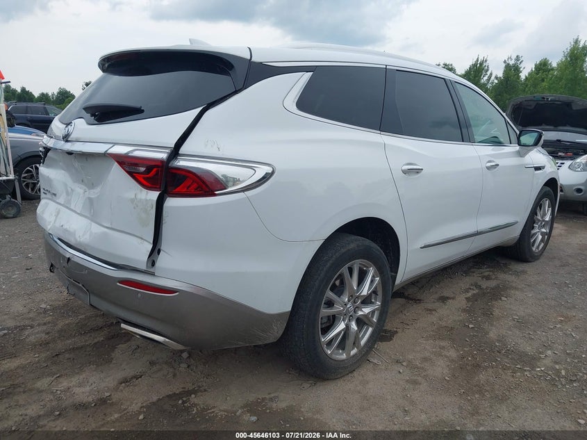 2023 Buick Enclave VIN 5GAEVAKWXPJ182455 IAAI salvage auction — REAR END, Mv-907A (New York), sold $7,700 on 2026-07-24 (photo 4)