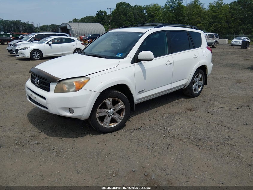 2008 Toyota Rav4 VIN JTMBD32V485180928 IAAI salvage auction — NORMAL WEAR, Clear (New Jersey), sold $25 on 2026-07-30 (photo 2)