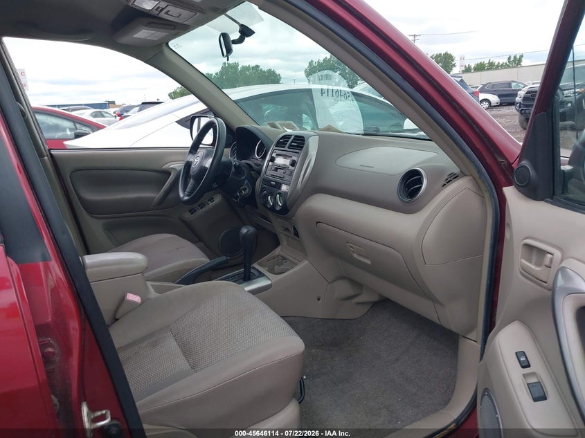 2004 Toyota Rav4 VIN JTEHD20V440011390 IAAI salvage auction — NORMAL WEAR, Clear (New York), sold $25 on 2026-07-29 (photo 5)