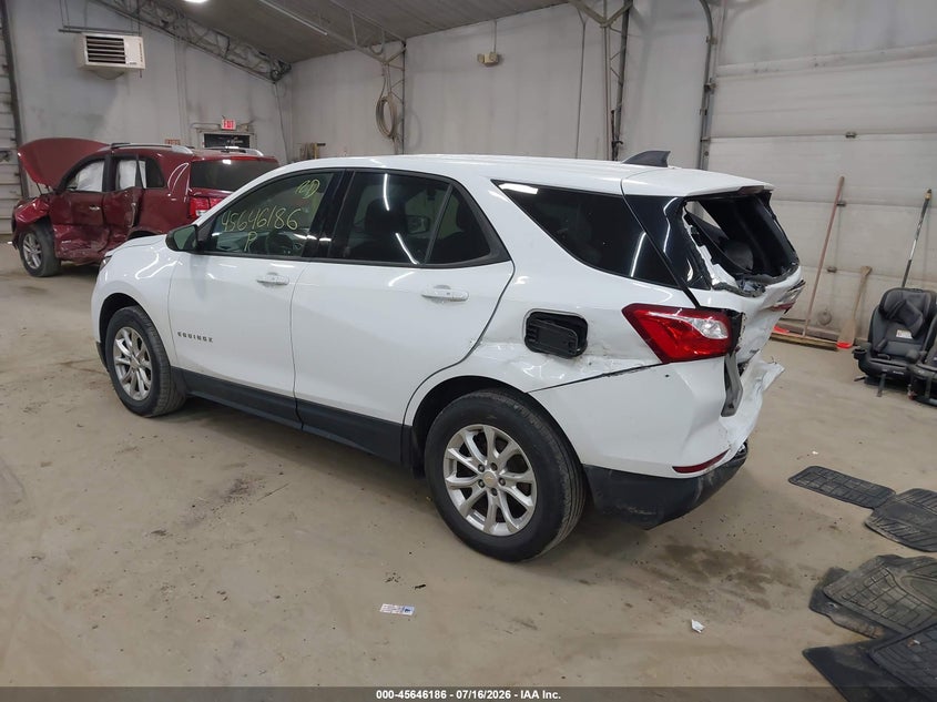 2019 Chevrolet Equinox VIN 2GNAXSEV5K6120619 IAAI salvage auction — REAR END, Salvage Title, sold $1,050 on 2026-09-02 (photo 3)