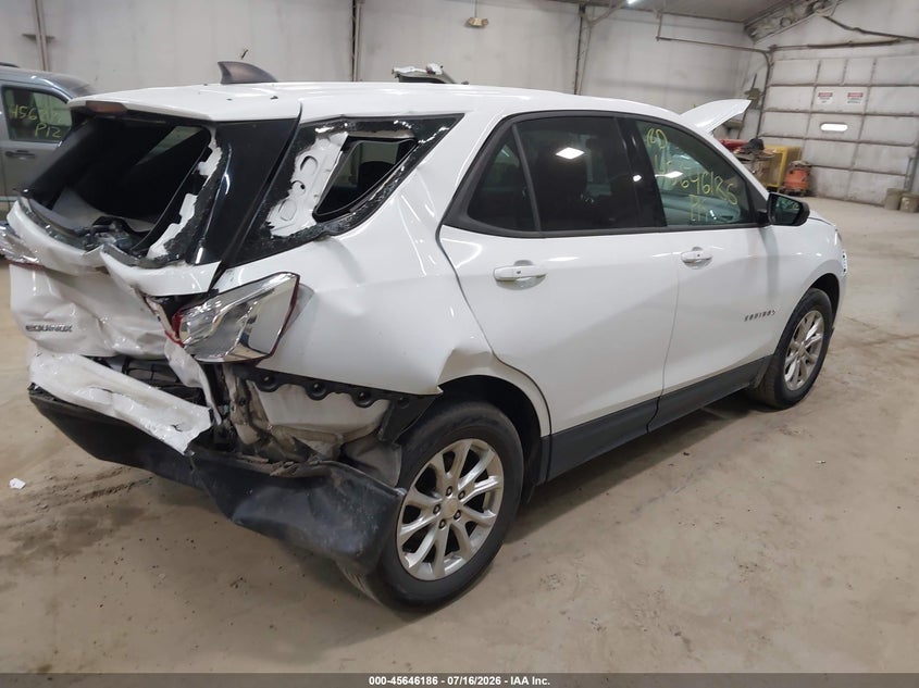 2019 Chevrolet Equinox VIN 2GNAXSEV5K6120619 IAAI salvage auction — REAR END, Salvage Title, sold $1,050 on 2026-09-02 (photo 4)