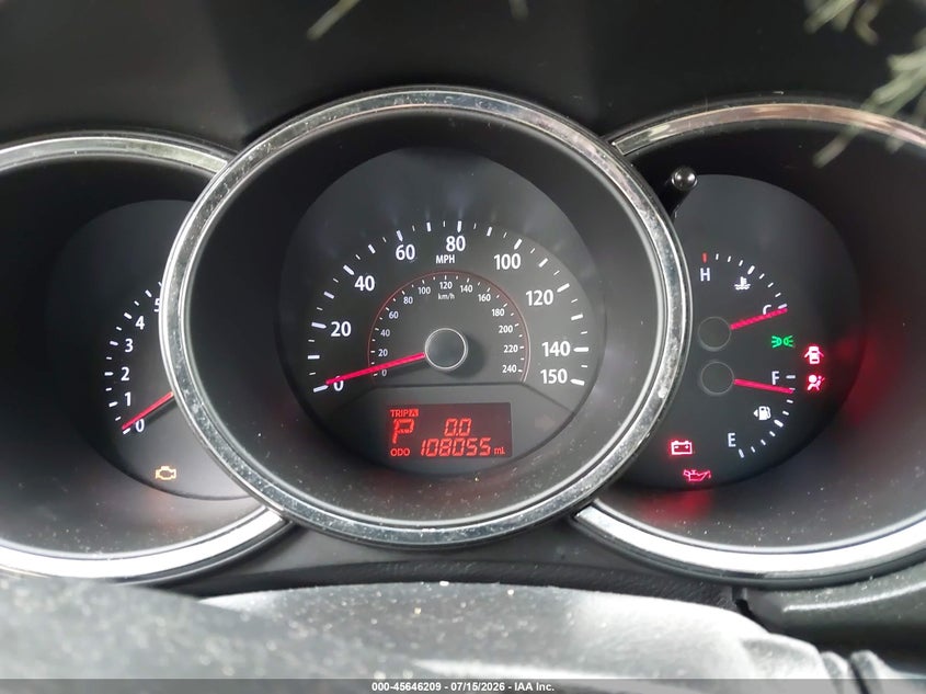 2013 Kia Sorento VIN 5XYKTCA67DG324907 IAAI salvage auction — REAR END, Clear (Massachusetts), sold $25 on 2026-07-21 (photo 7)