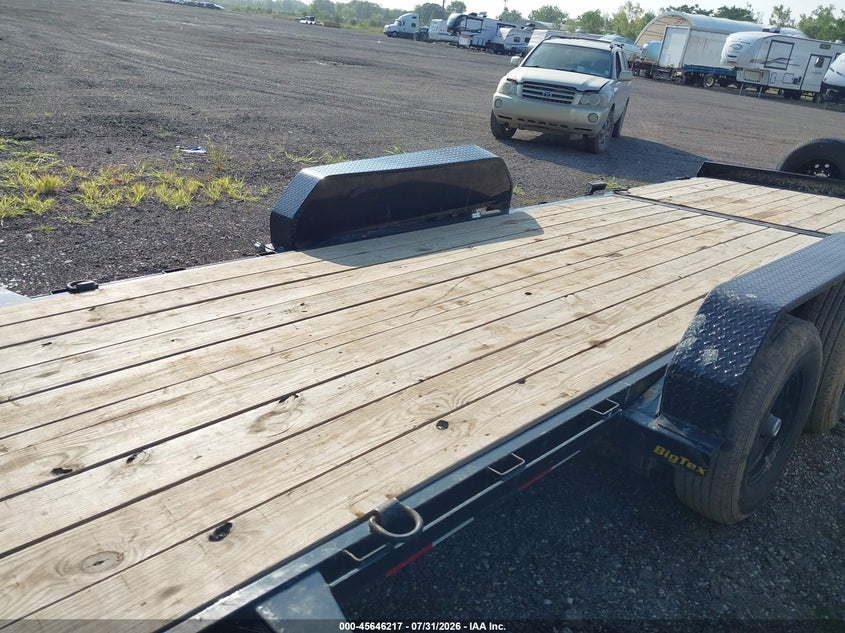 2026 Big tex trailer co inc Unknown VIN 16V1C2727TA417164 IAAI salvage auction — REAR END, Scrap (Michigan), sold $1,550 on 2026-09-15 (photo 5)