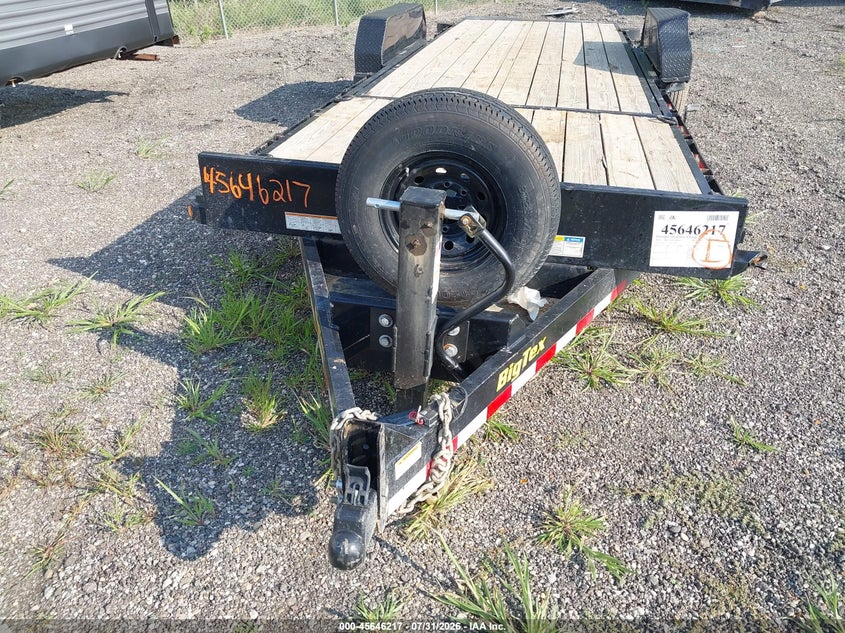 2026 Big tex trailer co inc Unknown VIN 16V1C2727TA417164 IAAI salvage auction — REAR END, Scrap (Michigan), sold $1,550 on 2026-09-15 (photo 7)