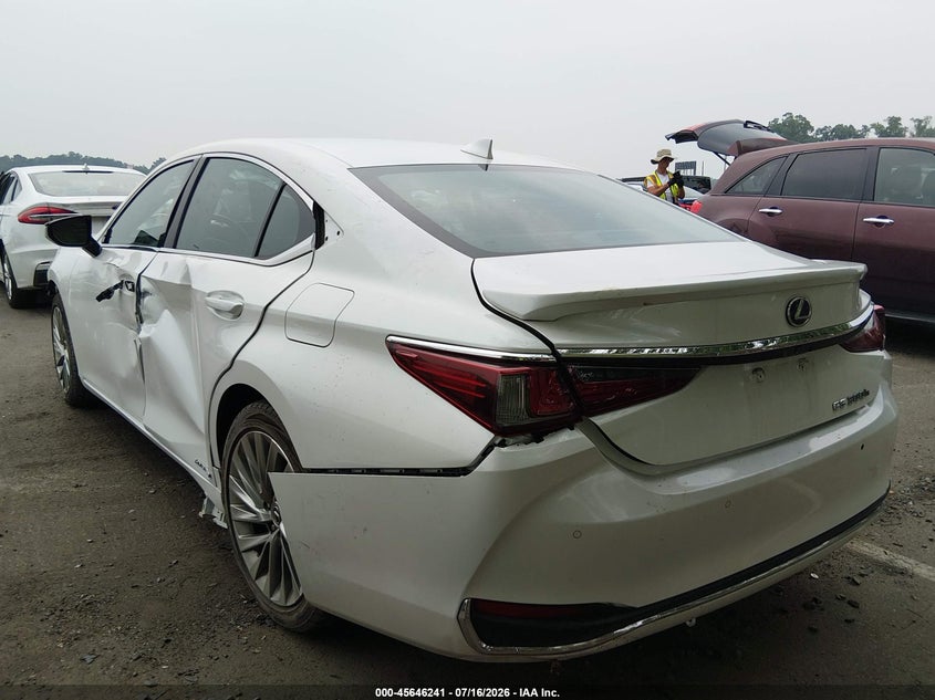 2022 Lexus ES VIN 58AEA1C18NU015136 IAAI salvage auction — FRONT END, Salvage (New Jersey), sold $9,100 on 2026-08-26 (photo 3)
